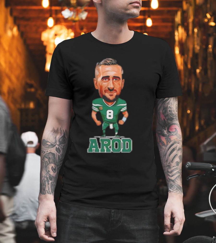 Vintage Aaron Rodgers AROD New York Jets Football Fan T-Shirt