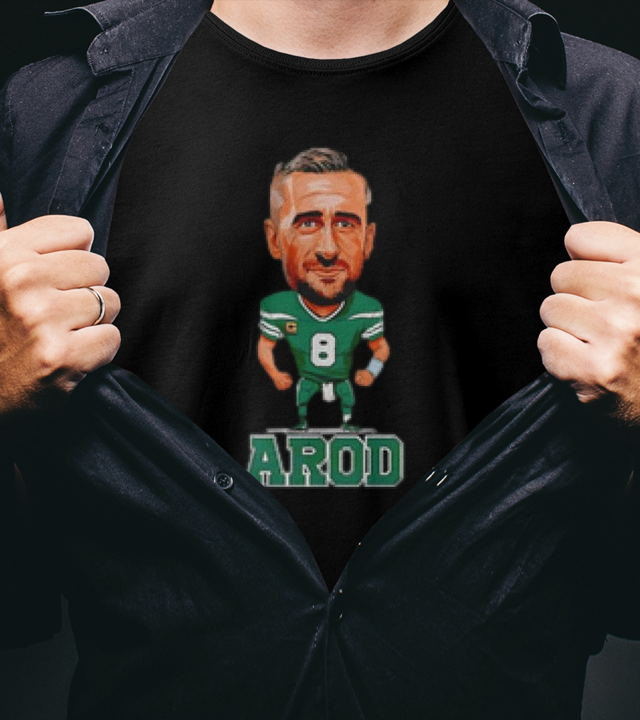 Vintage Aaron Rodgers AROD New York Jets Football Fan T-Shirt