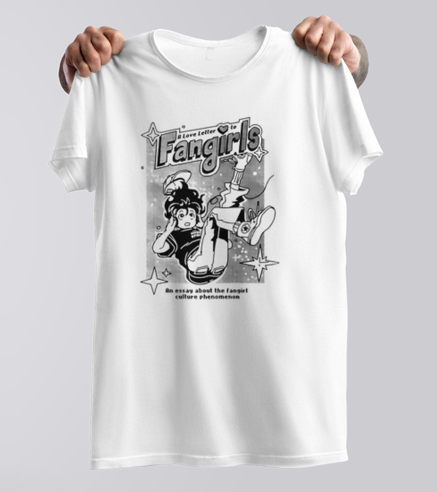 A Love Letter To Fangirls An Essay About The Fangirl Culture Phenomenon Zine T-Shirt