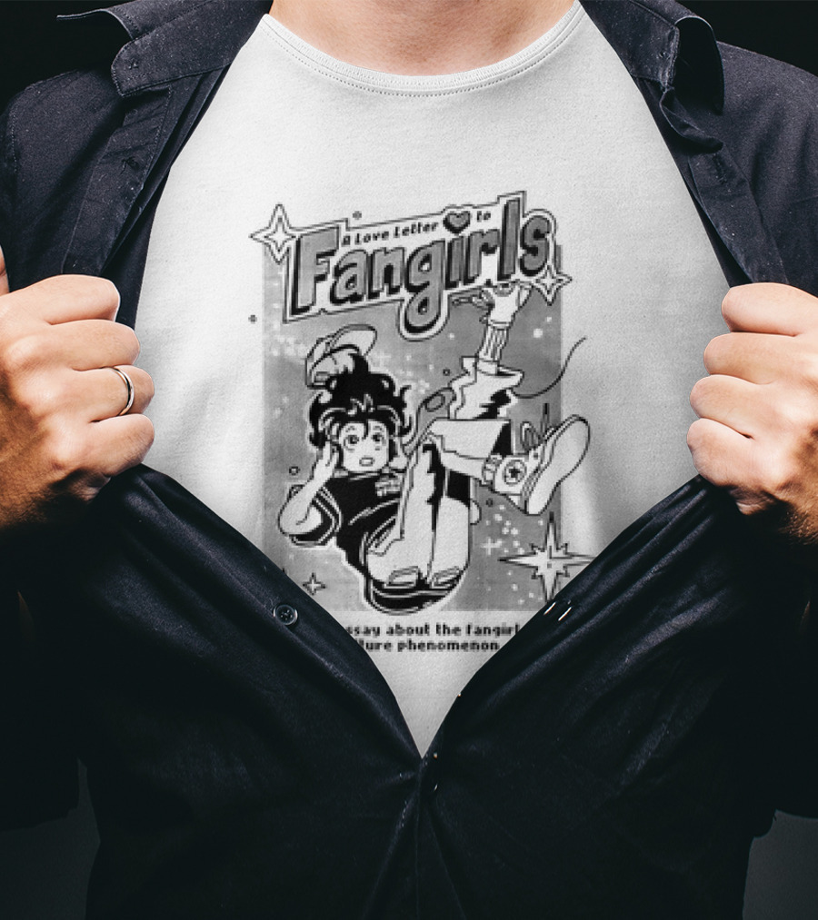 A Love Letter To Fangirls An Essay About The Fangirl Culture Phenomenon Zine T-Shirt