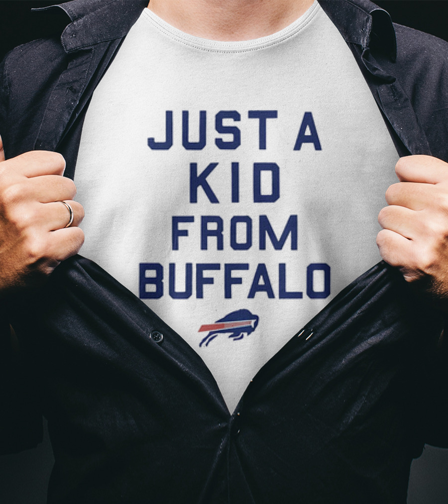 Buffalo Bills Just A Kid From Buffalo NFL Football T-Shirt