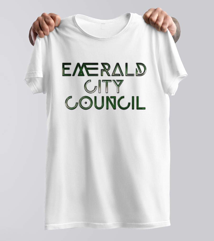 Emerald City Council Album Logo Stacked T-Shirt