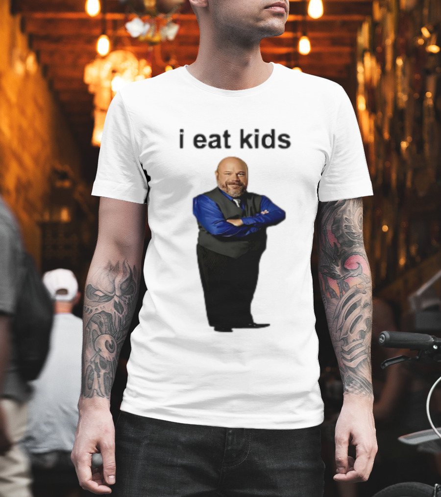 I Eat Kids Funny Meme Tapestry T-Shirt