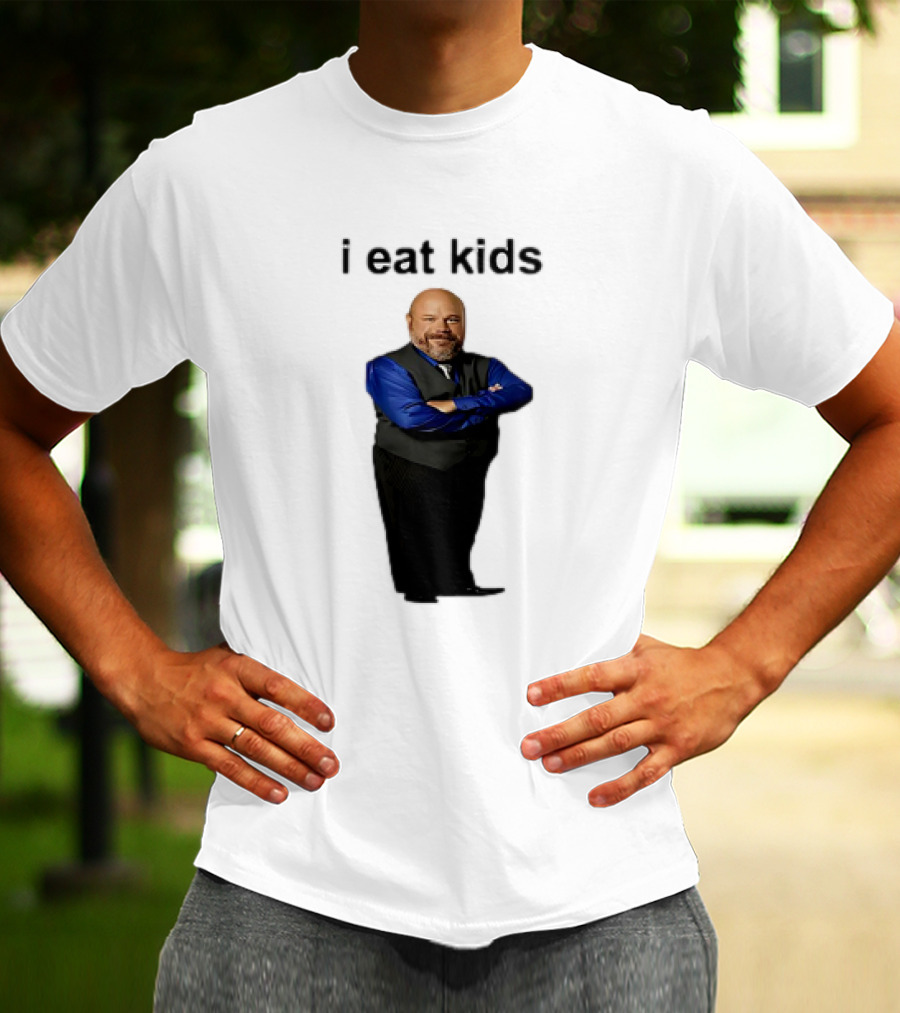 I Eat Kids Funny Meme Tapestry T-Shirt
