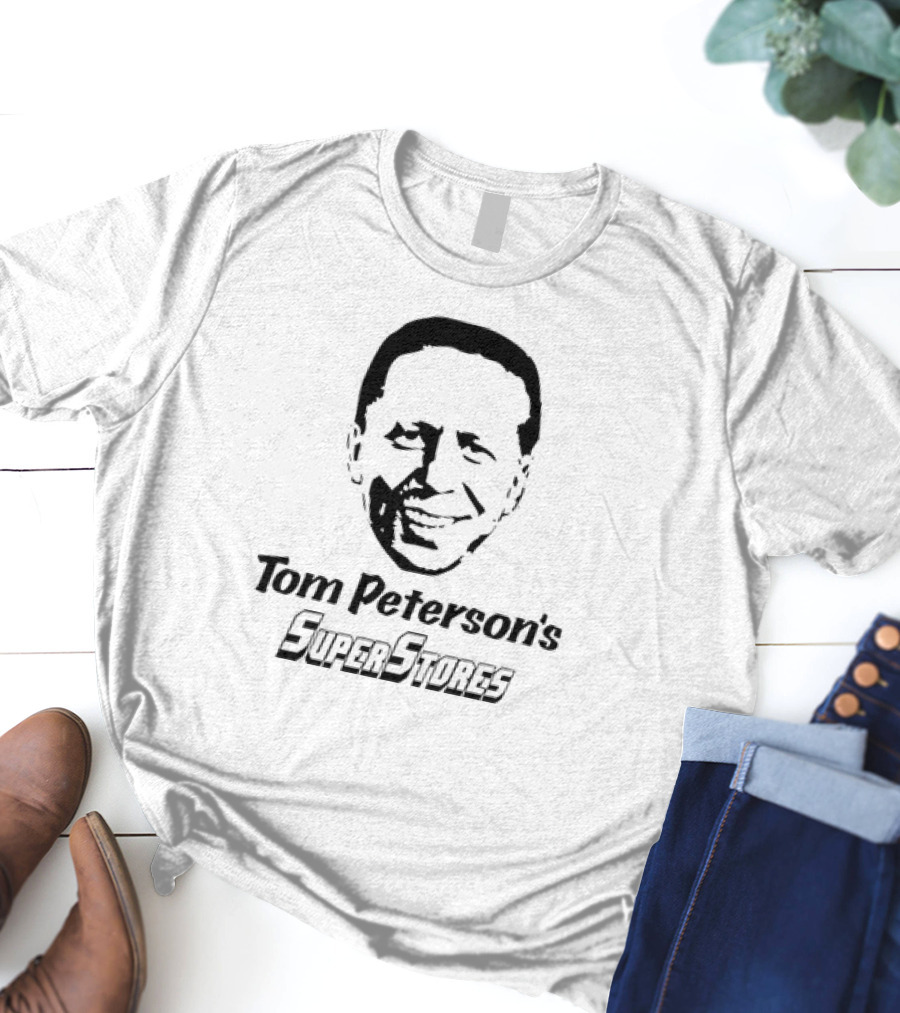 Tom Peterson's Super Stores Face T-Shirt
