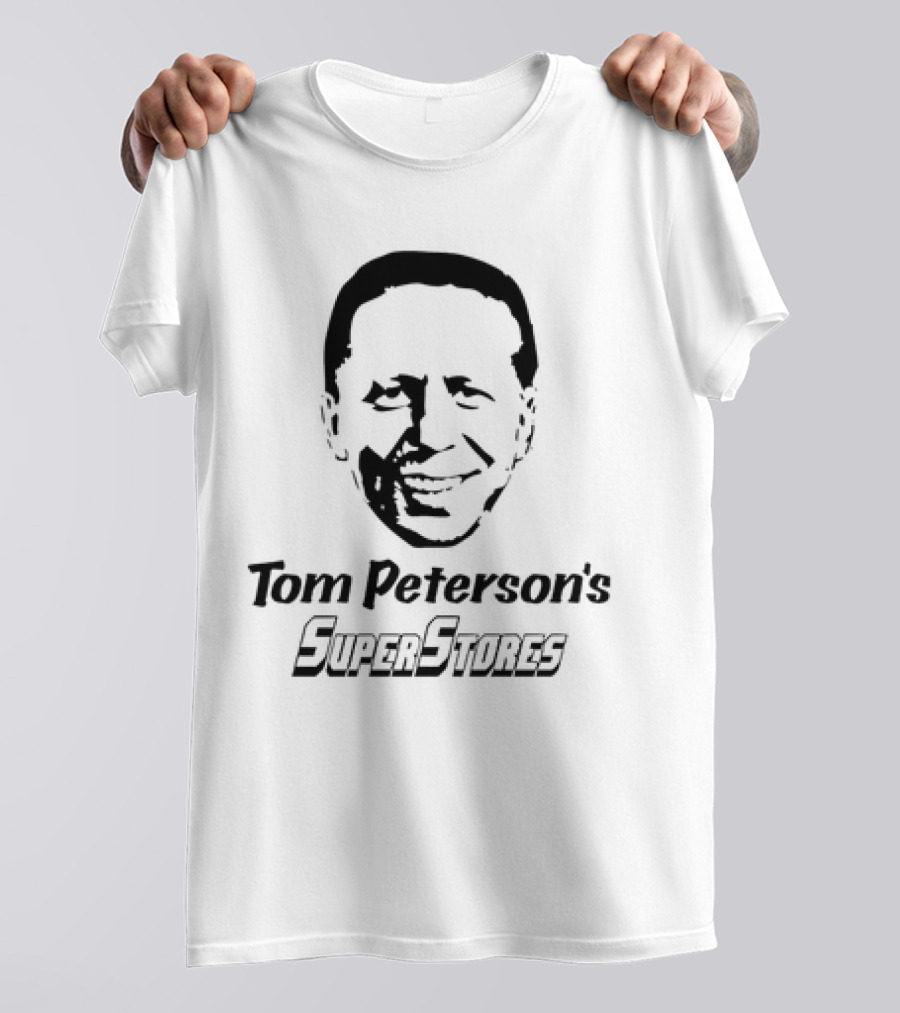 Tom Peterson's Super Stores Face T-Shirt