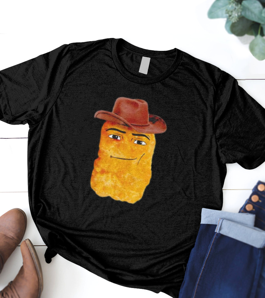 Tom Anonbirdd Cowboy Chicken Nugget Meme T-Shirt
