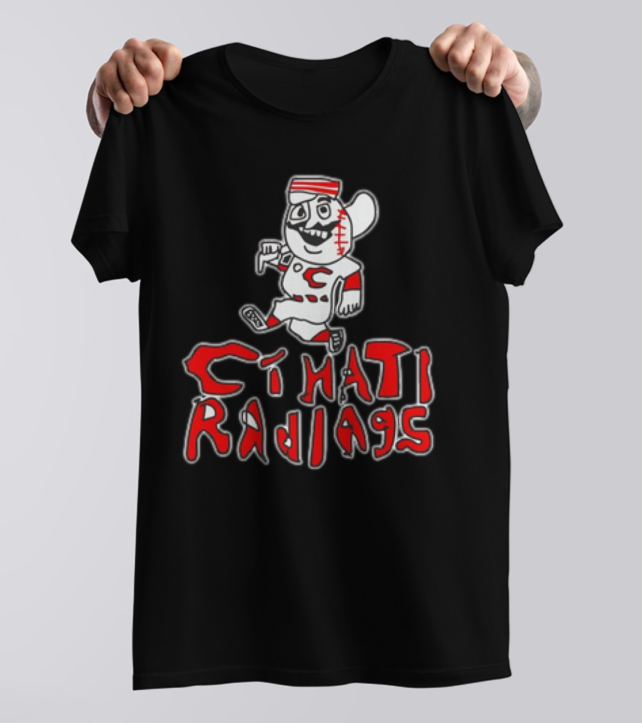 Cincinnati Radlags Baseball Mascot T-Shirt