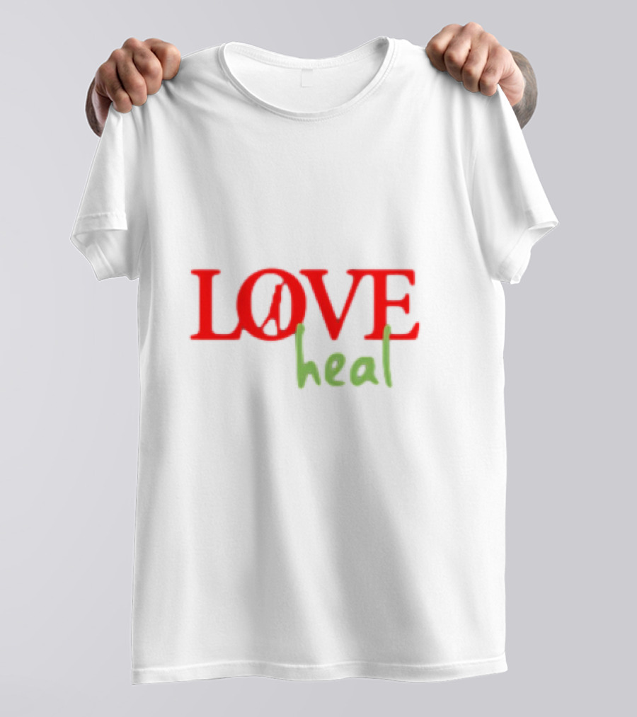 Devale Ellis Love Peace Heal T-Shirt