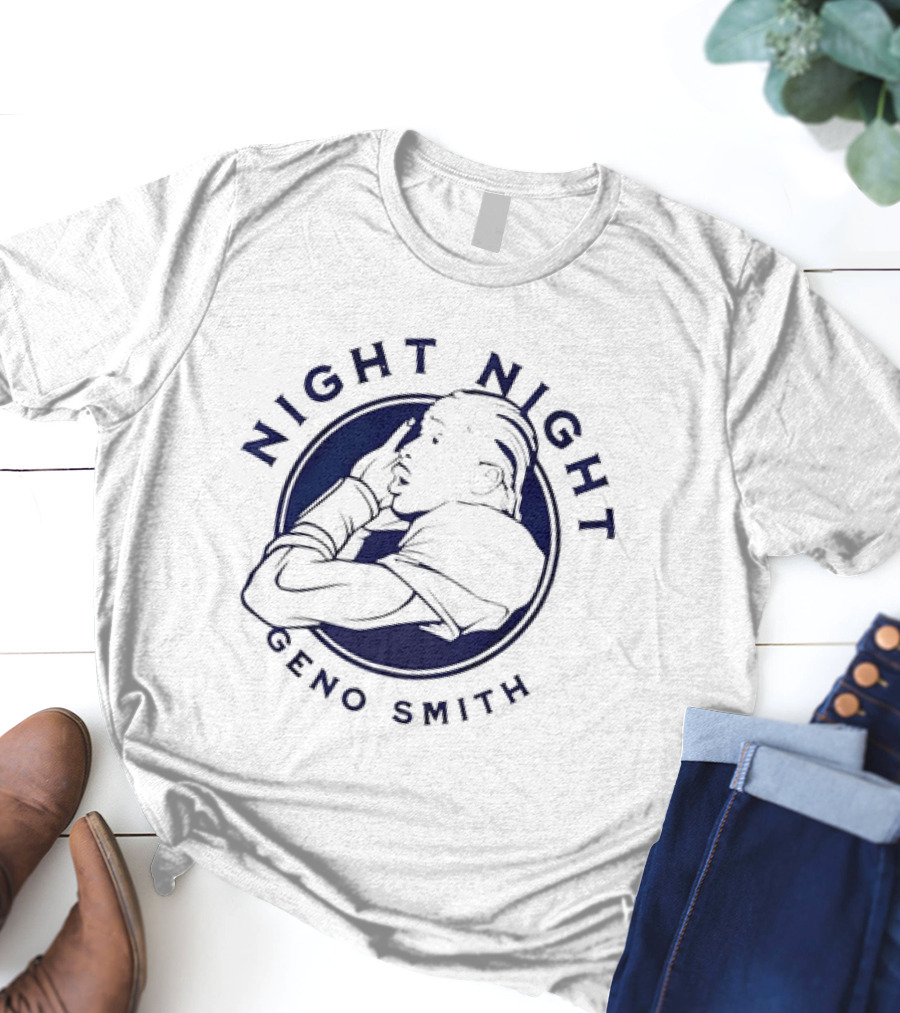 Geno Smith Night Night Seattle Seahawks Vintage T-Shirt
