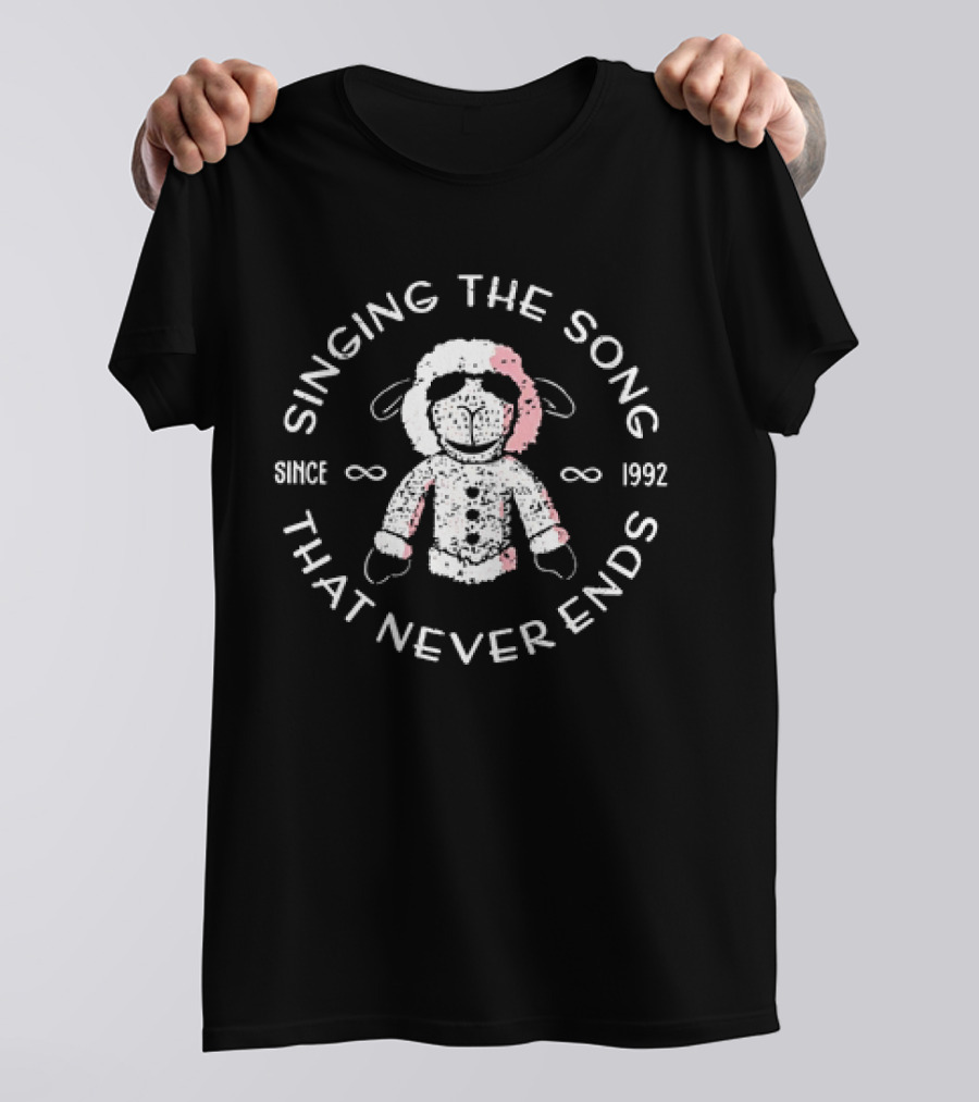 Singing The Song That Never Ends Lamb Chop Since 1992 T-Shirt