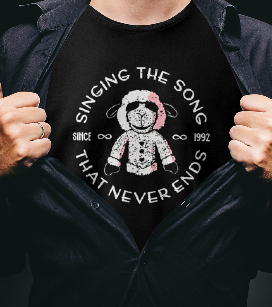 Singing The Song That Never Ends Lamb Chop Since 1992 T-Shirt