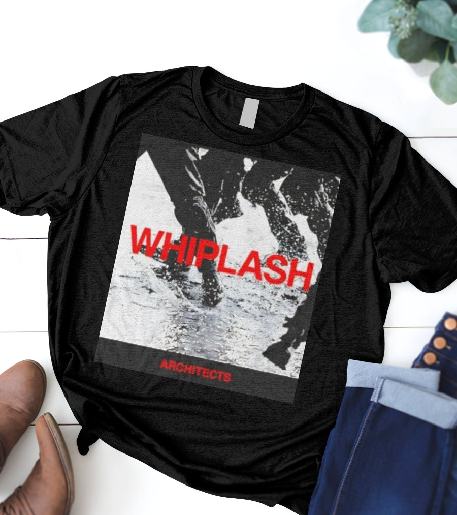 Whiplash Architects Single Black Photo Retro T-Shirt