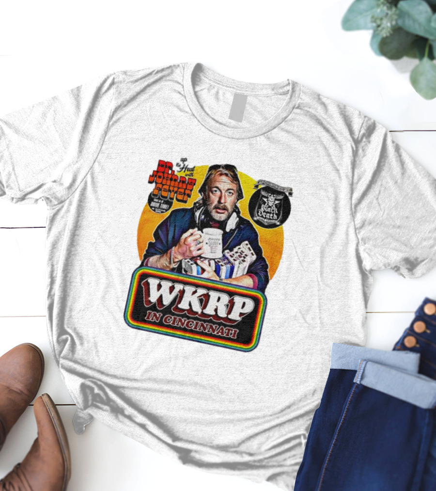 Dr Johnny Fever WKRP In Cincinnati Rock And Roll James Coffee Radio Mug T-Shirt
