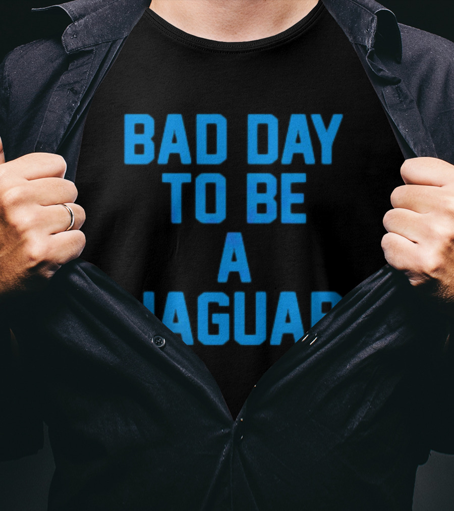 Dan Campbell Detroit Lions Bad Day To Be A Jaguar T-Shirt