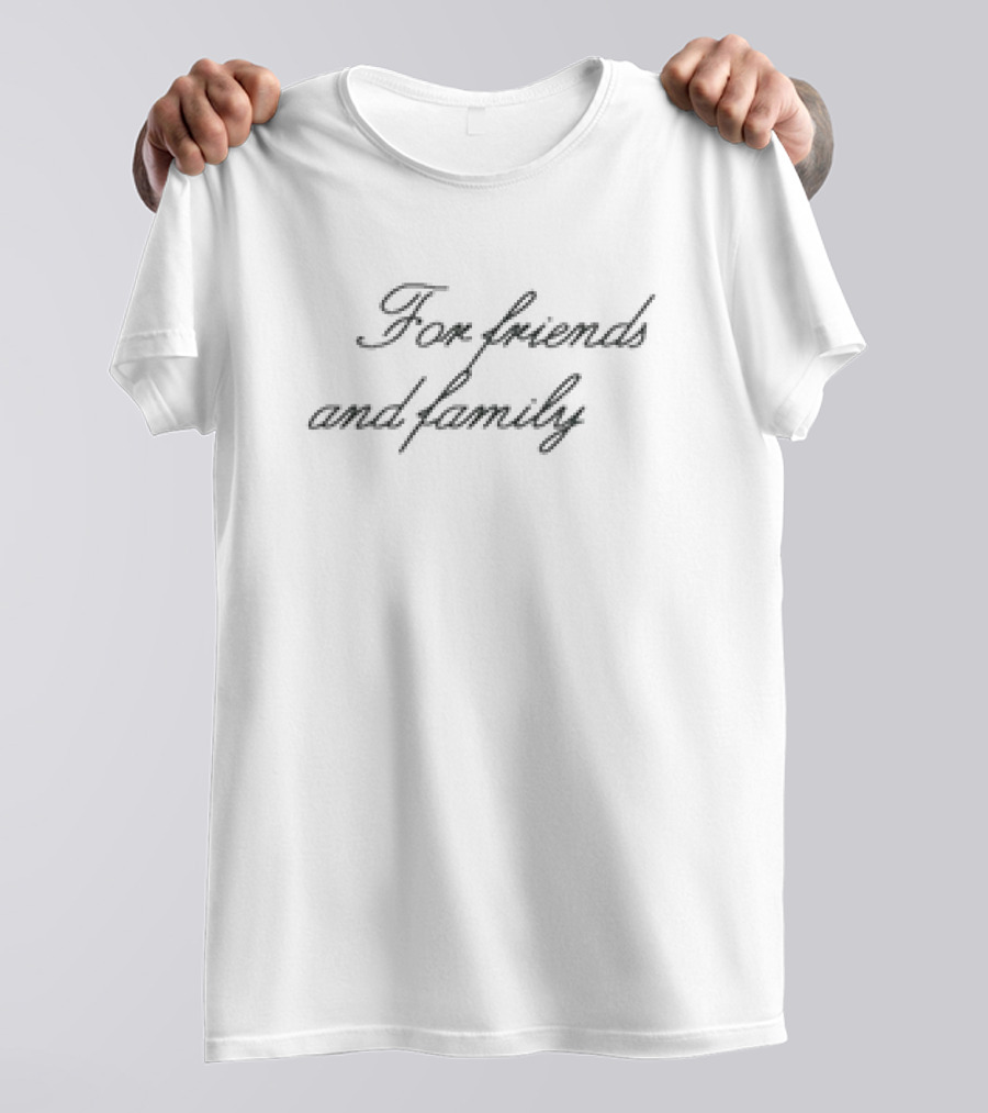 Shawn Mendes For Friends And Family T-Shirt