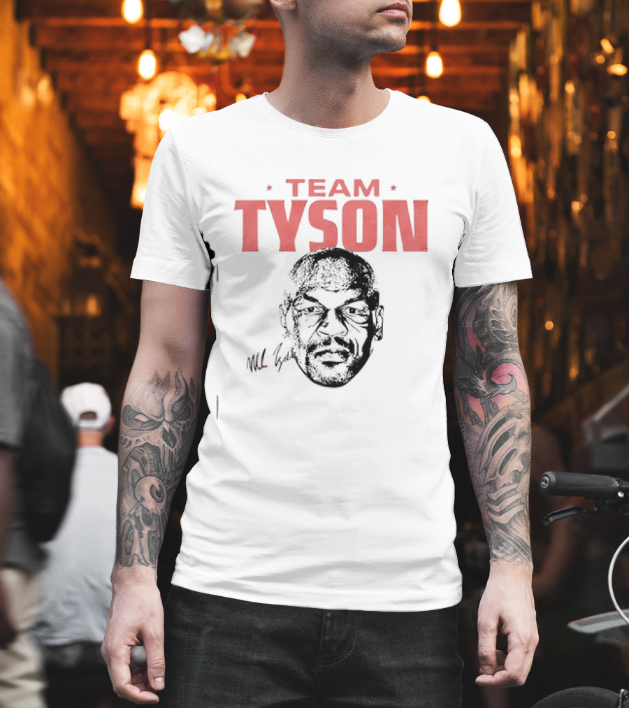 Team Tyson Legendary Boxer Tribute T-Shirt