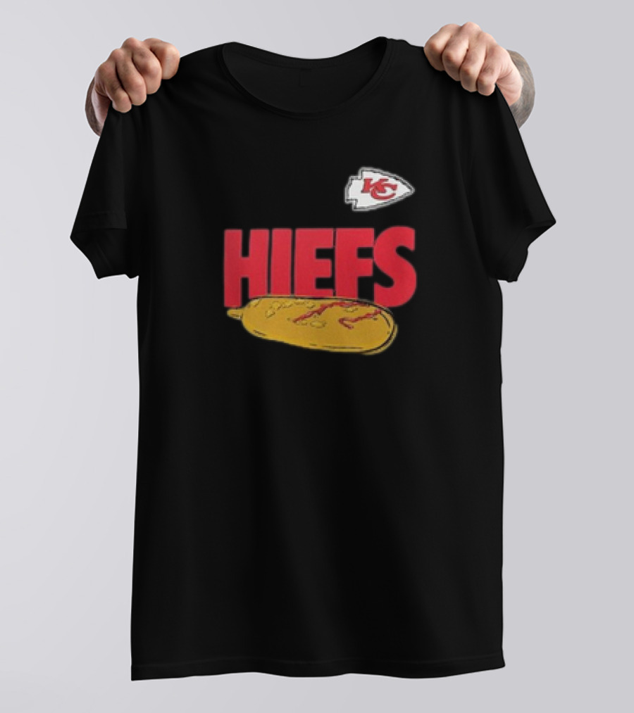 Kansas City Chiefs Hometown Hiefs Hotdog T-Shirt