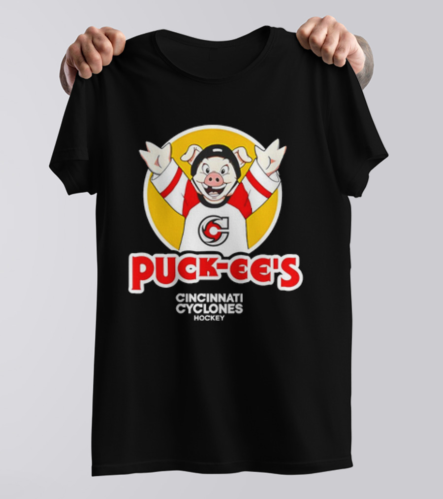 Puck-ee's Cincinnati Cyclones Hockey T-Shirt