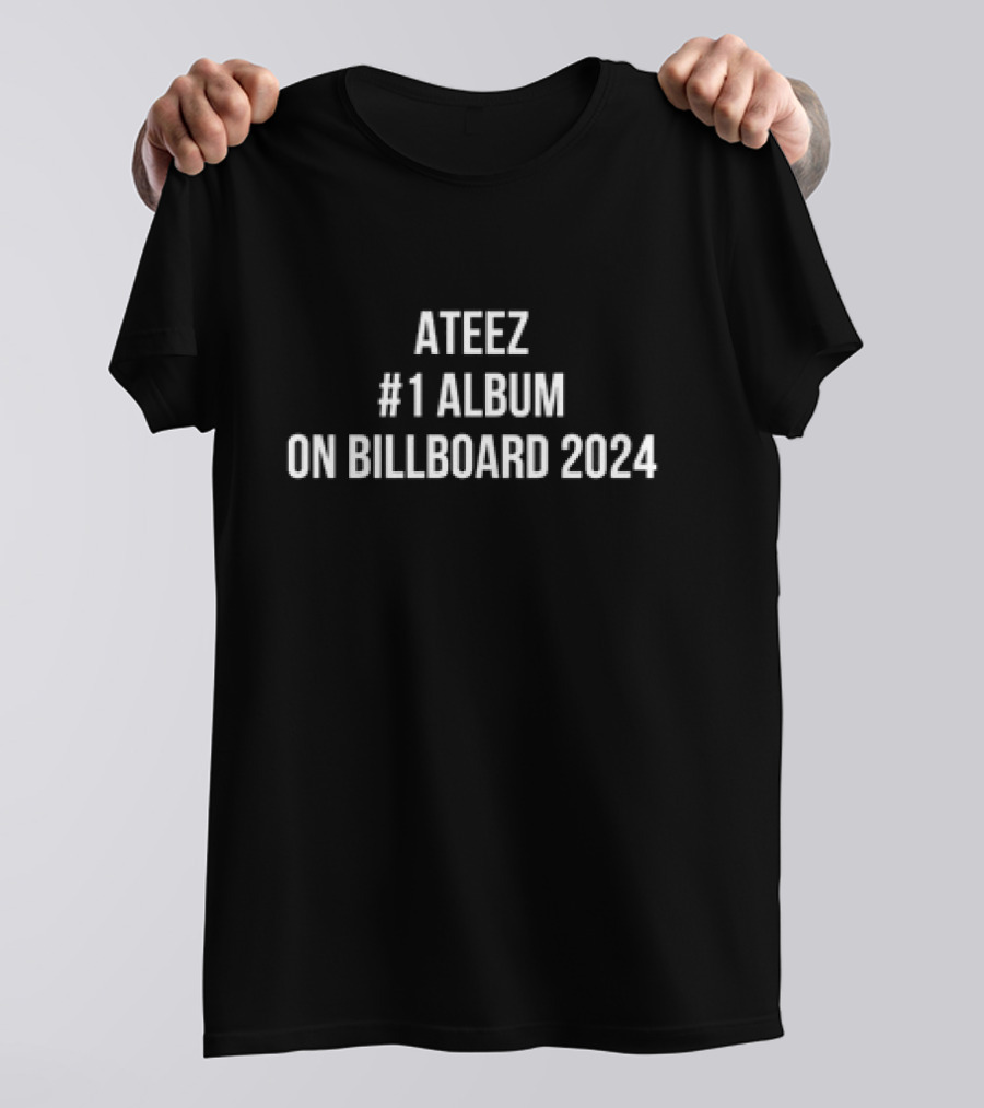 ATEEZ Celebrates #1 Album Achievement On Billboard T-Shirt