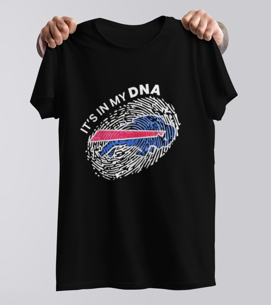Buffalo Bills It's In My DNA Fingerprint T-Shirt