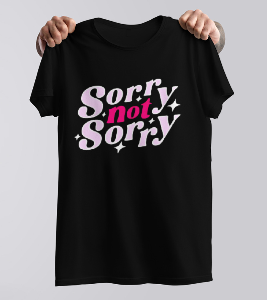 Angel Reese Sorry Not Sorry Script Ladies Boyfriend T-Shirt