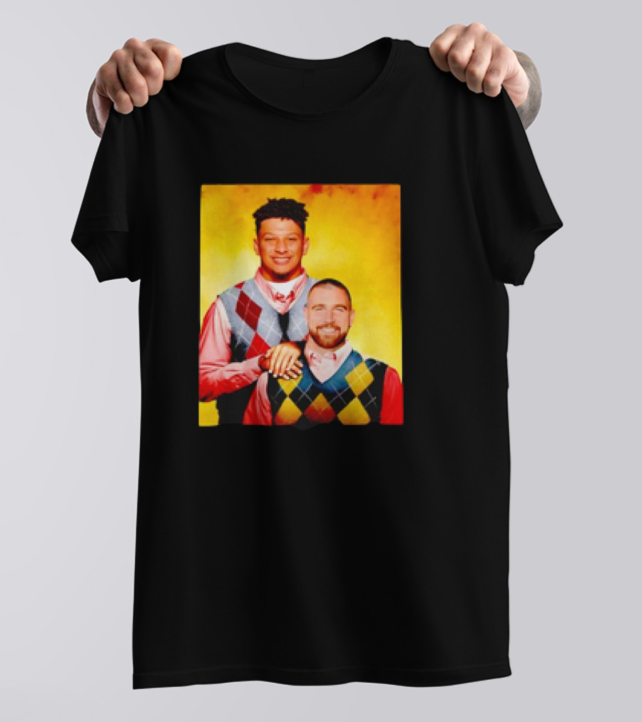 Kansas City Football Patrick Mahomes Travis Kelce Step Brothers T-Shirt