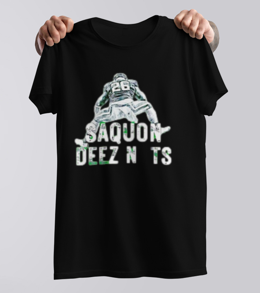 Philadelphia Eagles Saquon Barkley Saquon Deez N Ts T-Shirt