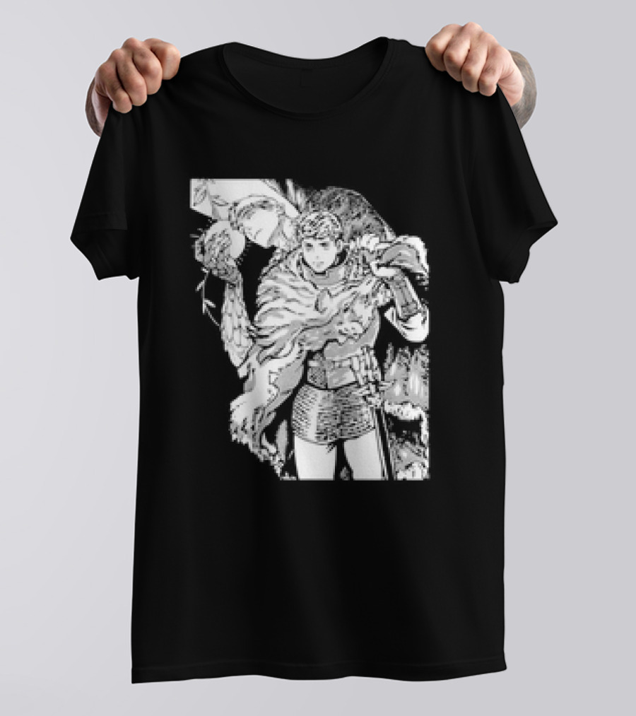 Tasty In Dungeon Anime Knight Fantasy Adventure Scene T-Shirt