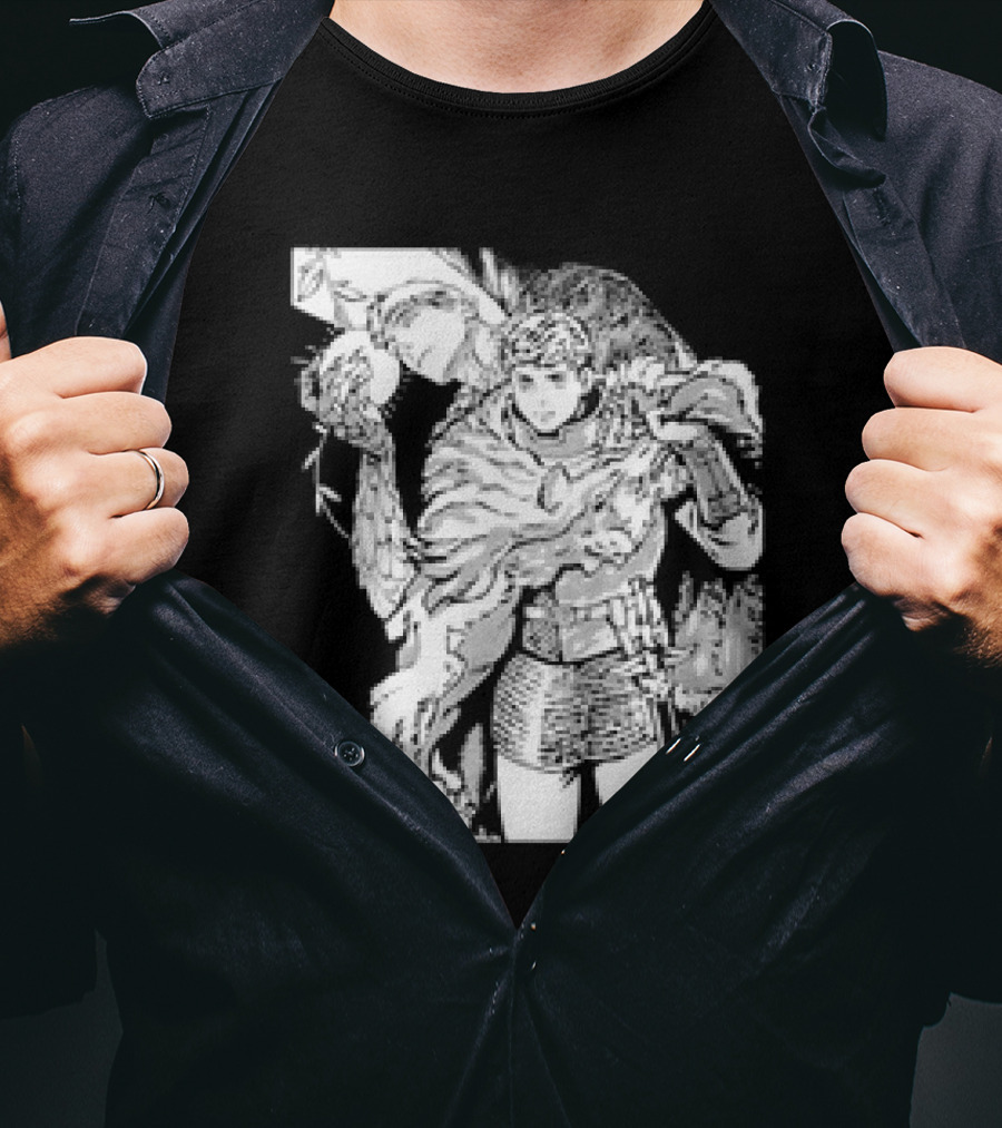 Tasty In Dungeon Anime Knight Fantasy Adventure Scene T-Shirt