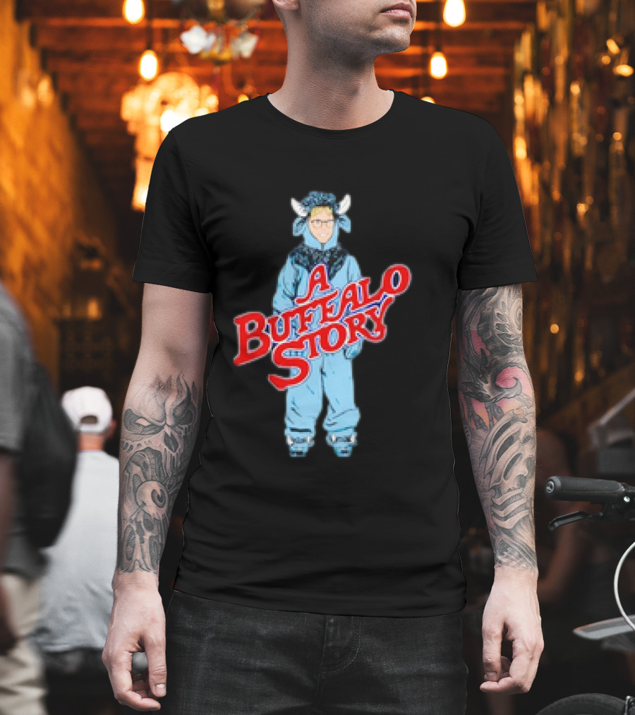 A Buffalo Story Christmas Ralphie Costume T-Shirt