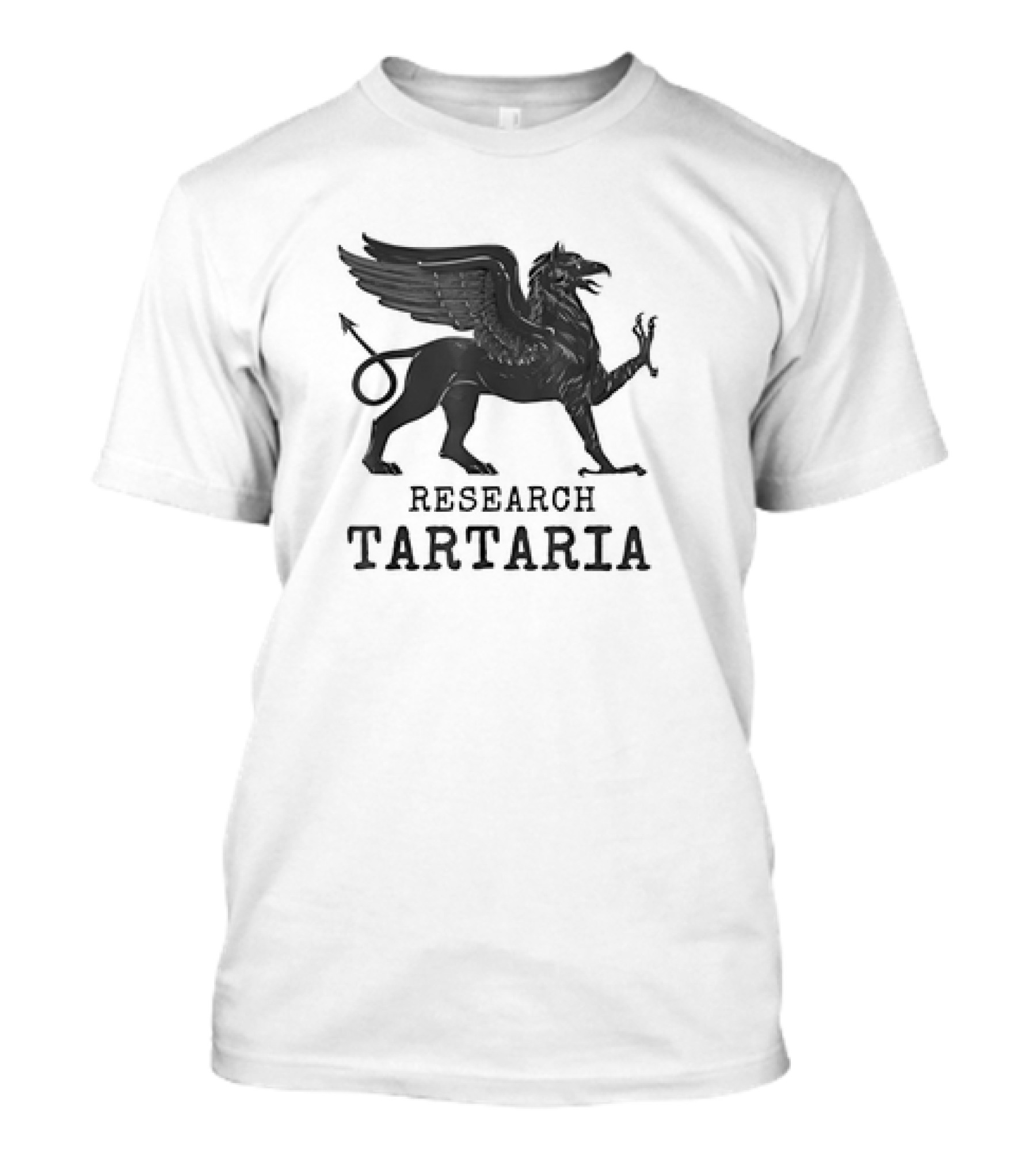Research Tartaria Winged Griffin Mythical Creature T-Shirt
