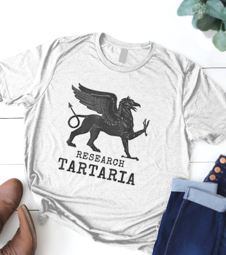 Research Tartaria Winged Griffin Mythical Creature T-Shirt