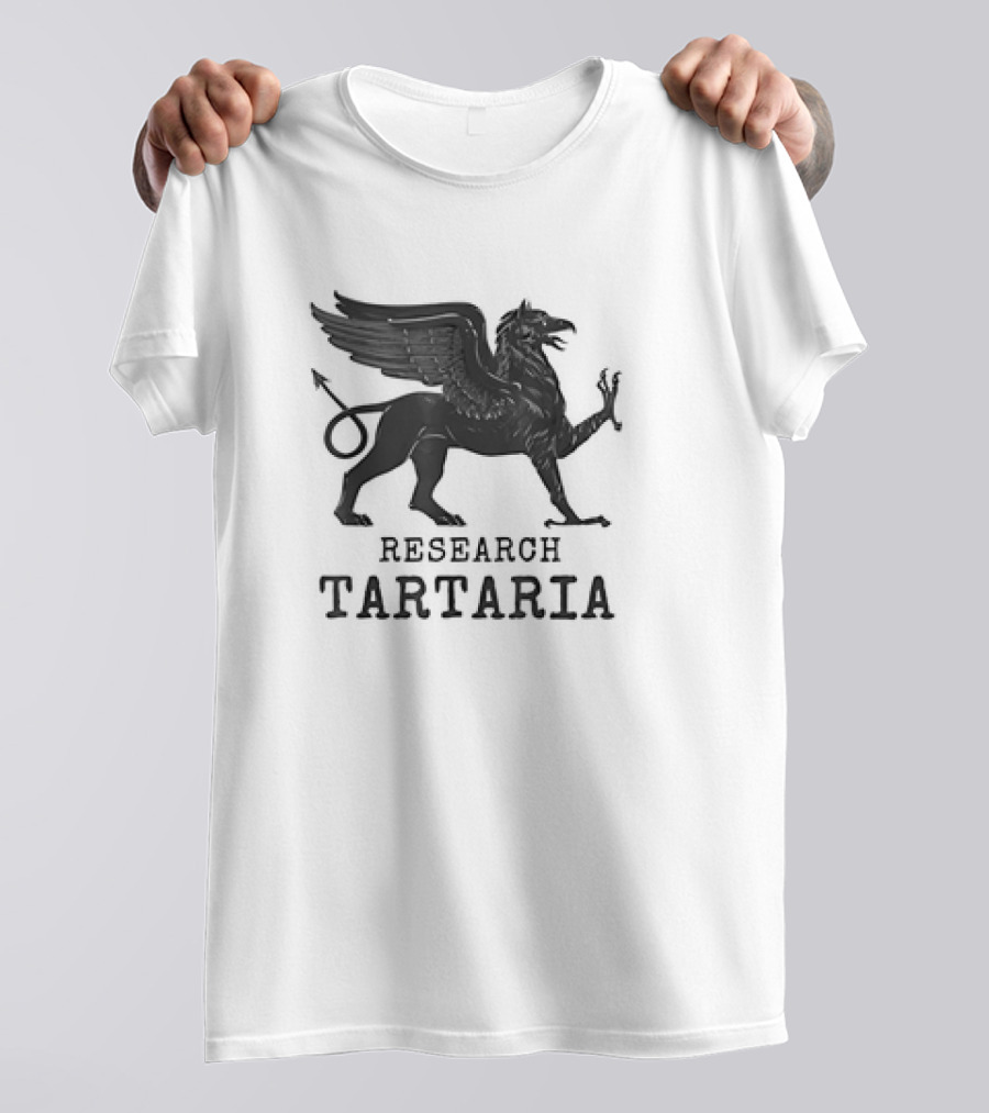 Research Tartaria Winged Griffin Mythical Creature T-Shirt