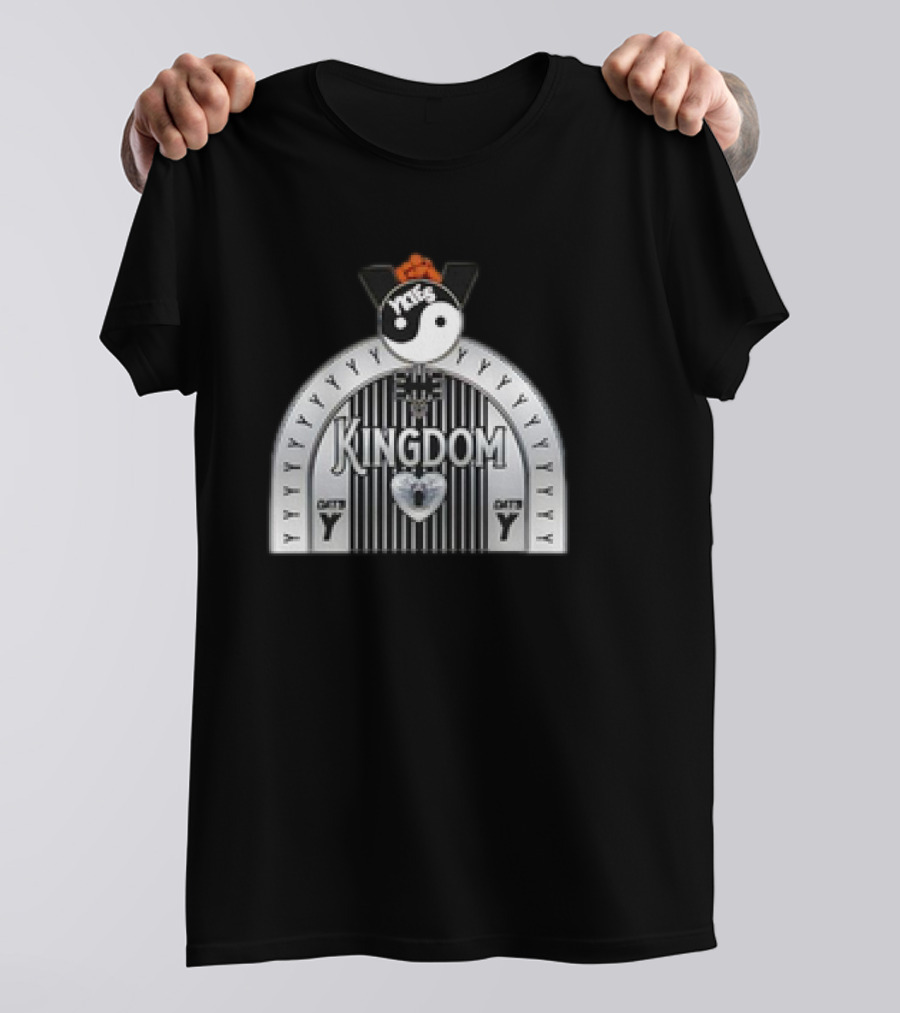 The Keys Yin Yang Crown Kingdom Dats Y I Got The Keys Black T-Shirt