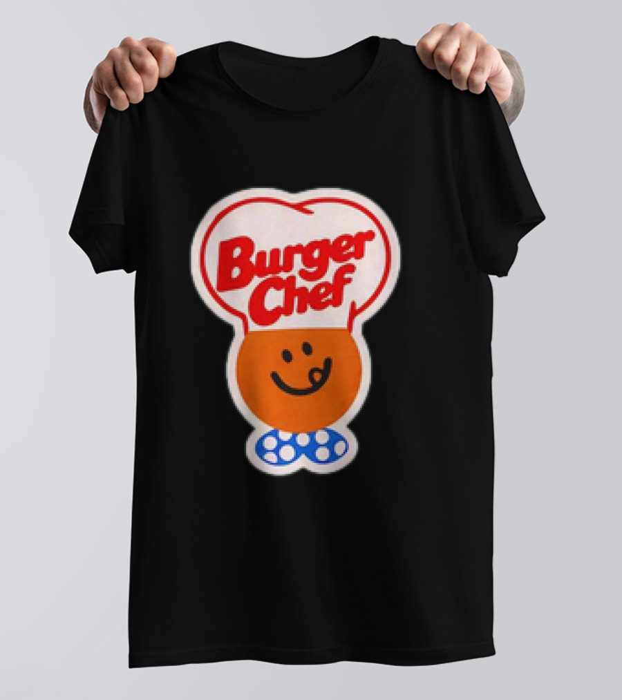 Burger Chef Red Smiling Icon Indianapolis T-Shirt