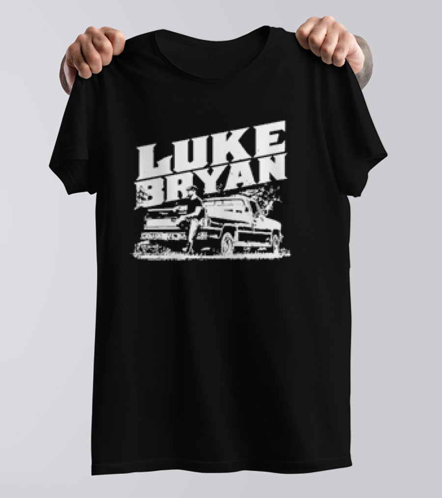 Luke Bryan Vintage Truck Scene T-Shirt