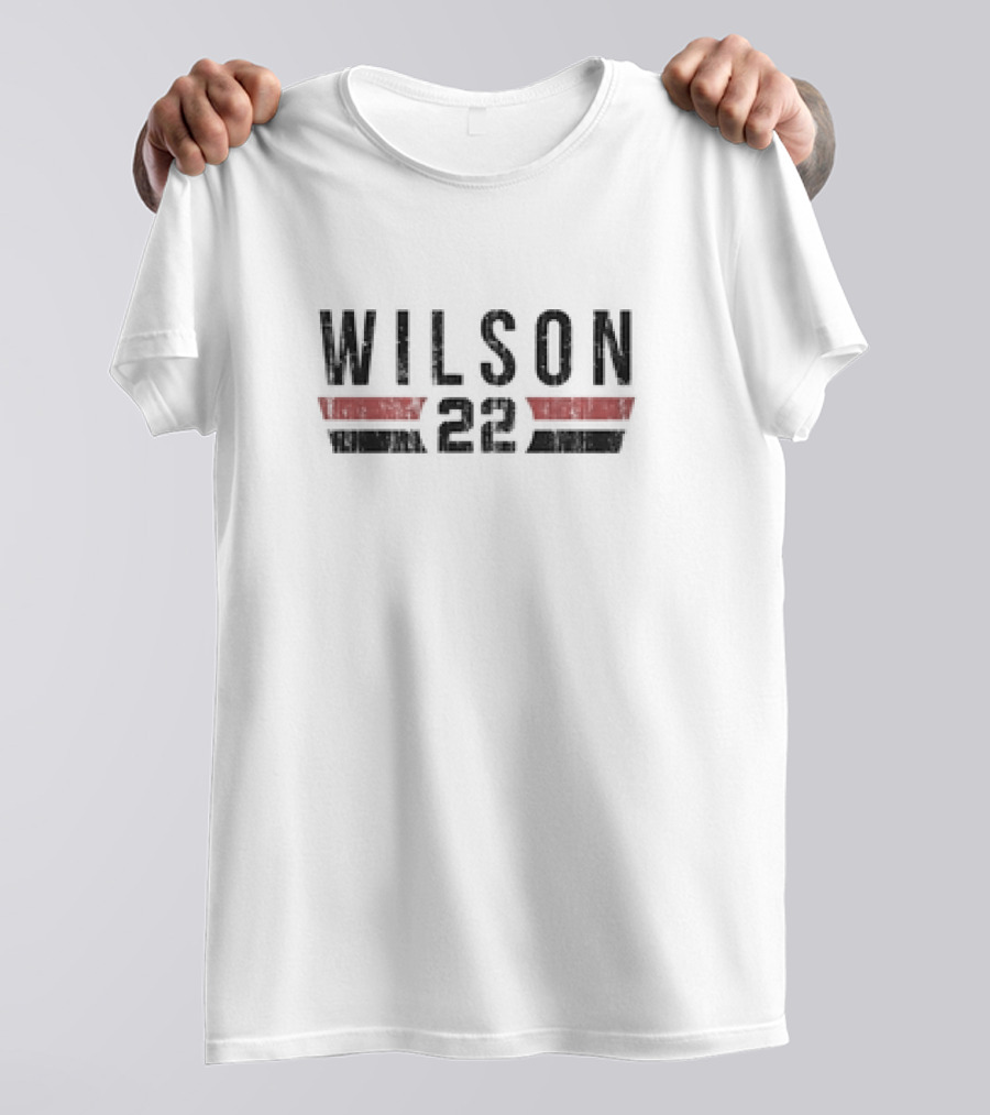 Wilson 22 Las Vegas Font T-Shirt