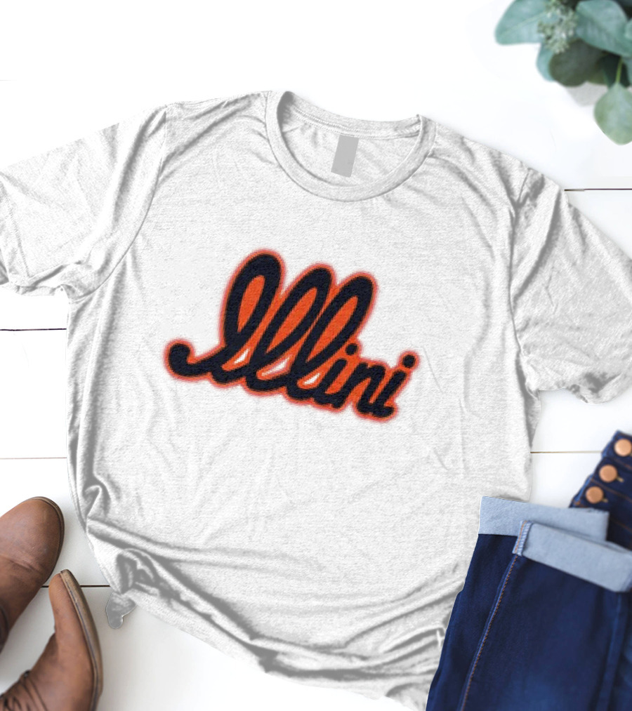 Illini Script University Of Illinois Sports Tradition T-Shirt