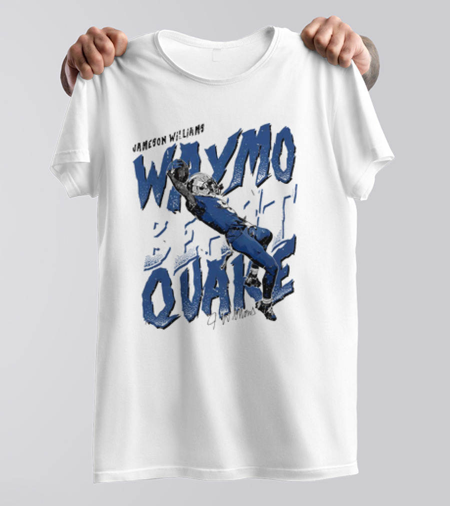 Jameson Williams Waymo Quake T-Shirt