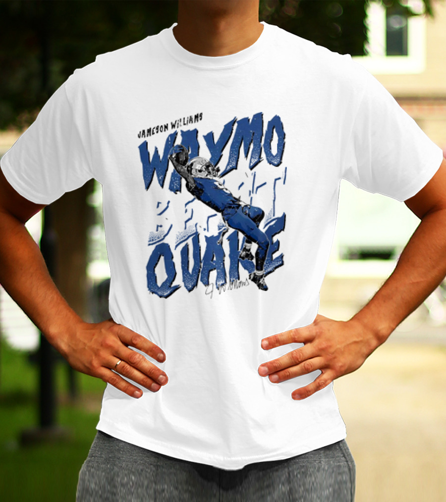 Jameson Williams Waymo Quake T-Shirt