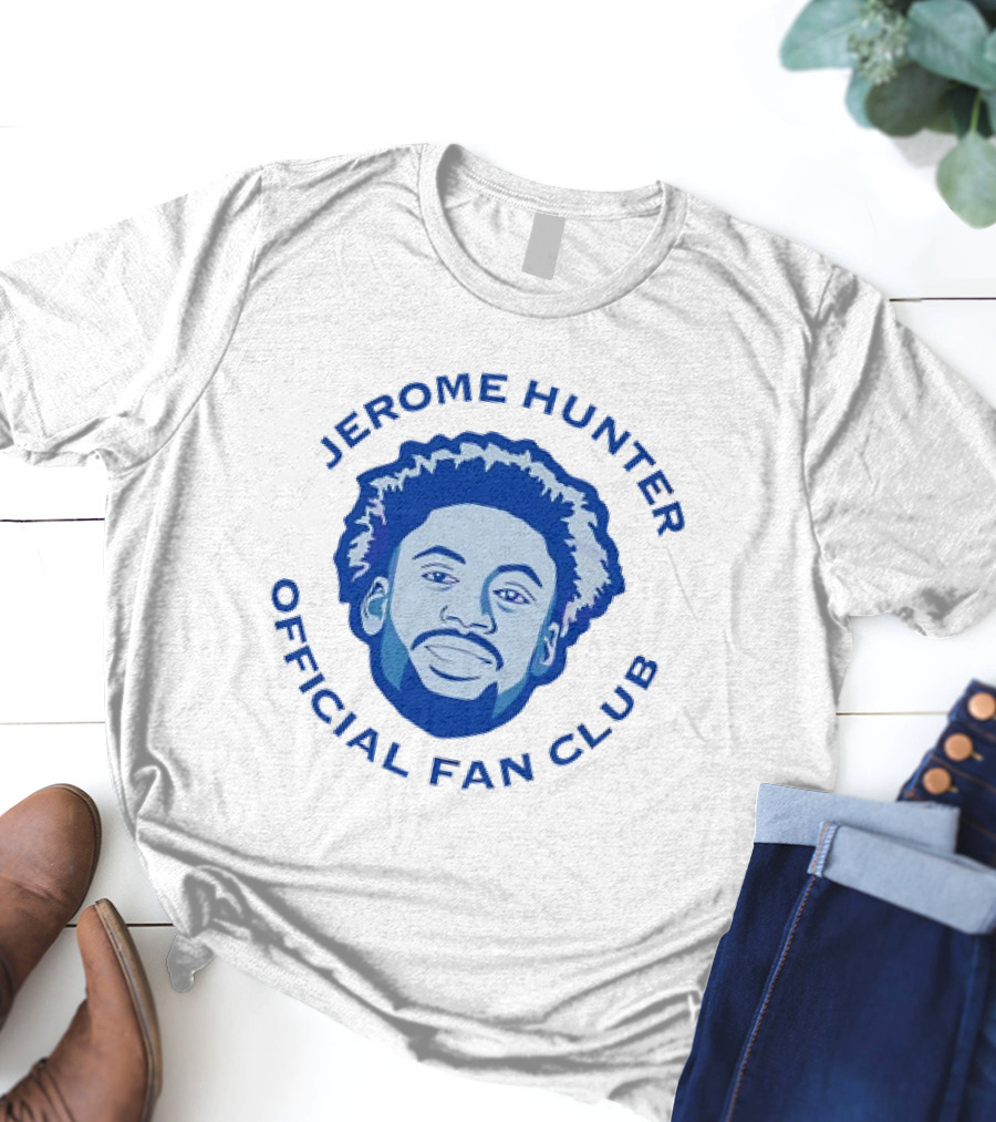 Jerome Hunter Official Fan Club Big Face T-Shirt