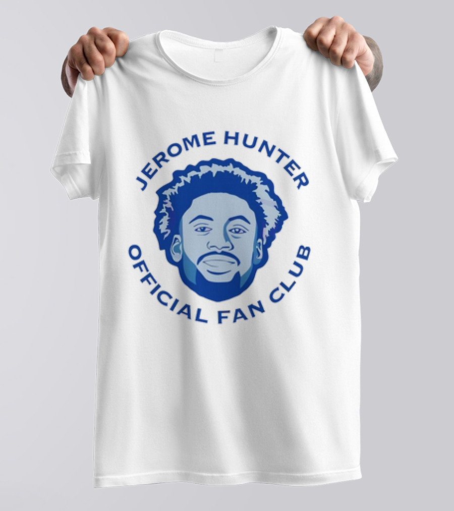 Jerome Hunter Official Fan Club Big Face T-Shirt