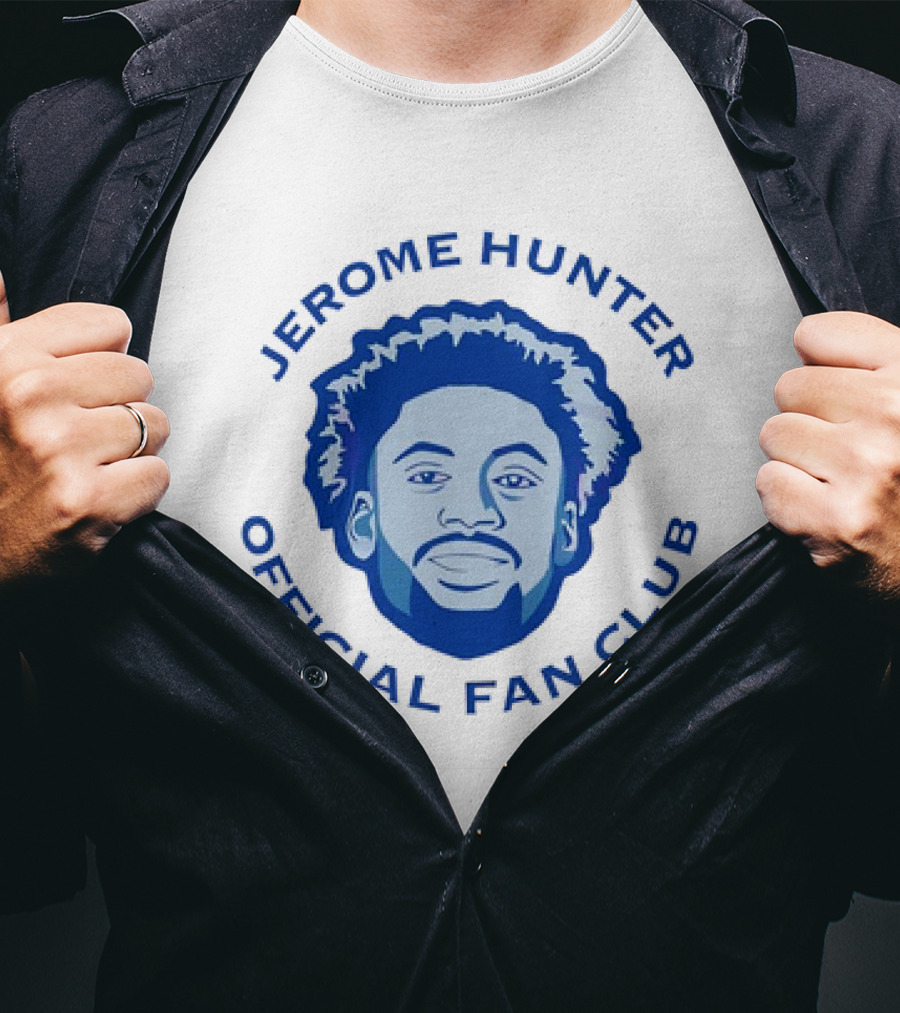 Jerome Hunter Official Fan Club Big Face T-Shirt