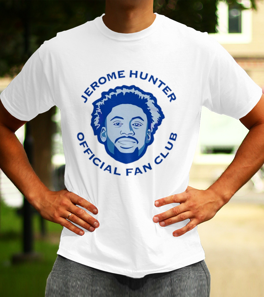 Jerome Hunter Official Fan Club Big Face T-Shirt