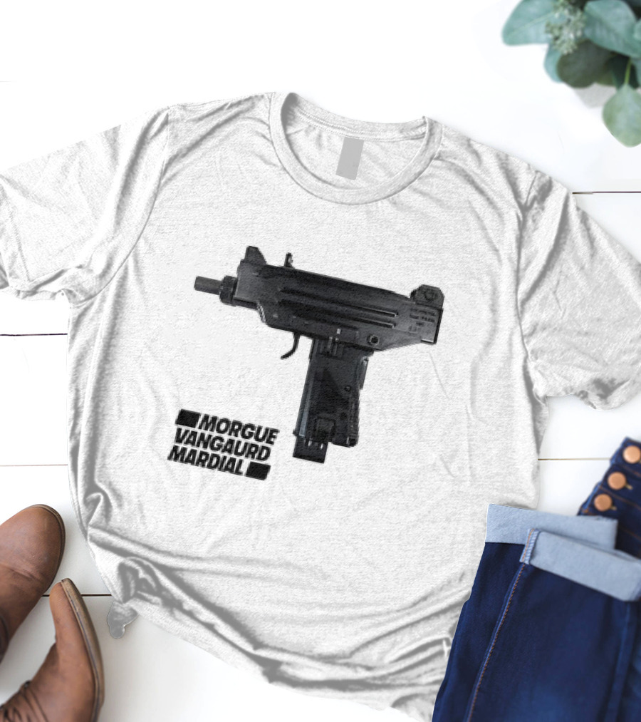 Morgue Vanguard Mardial Submachine Gun T-Shirt