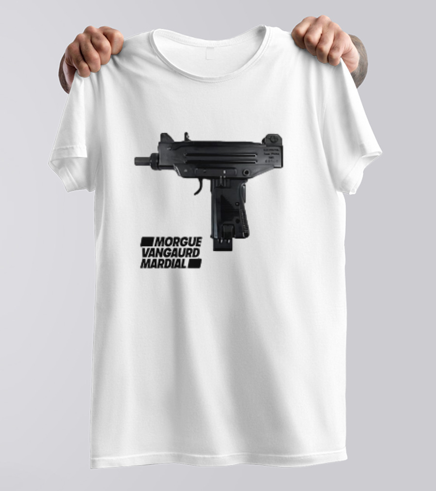 Morgue Vanguard Mardial Submachine Gun T-Shirt