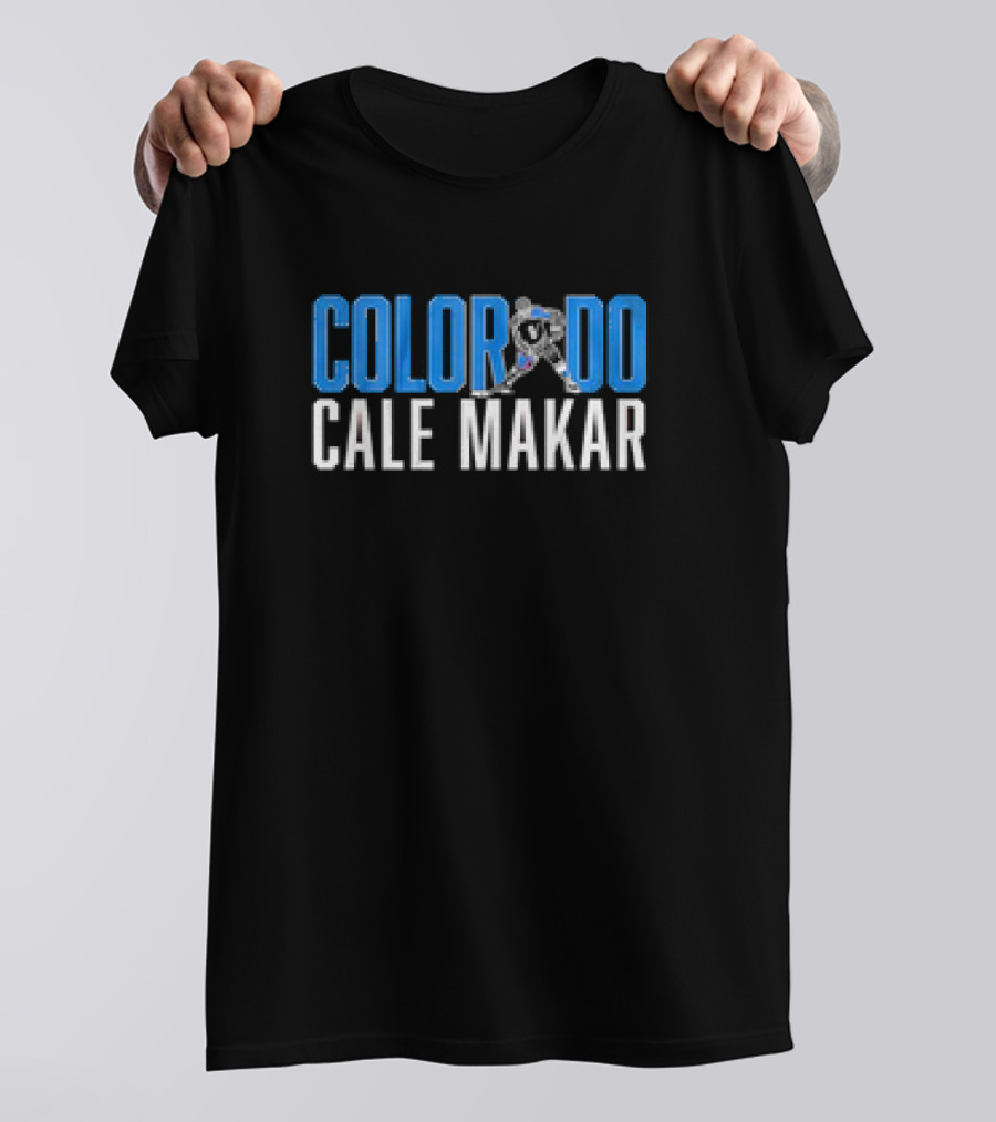 Colorado Cale Makar NHLPA Hockey Star T-Shirt