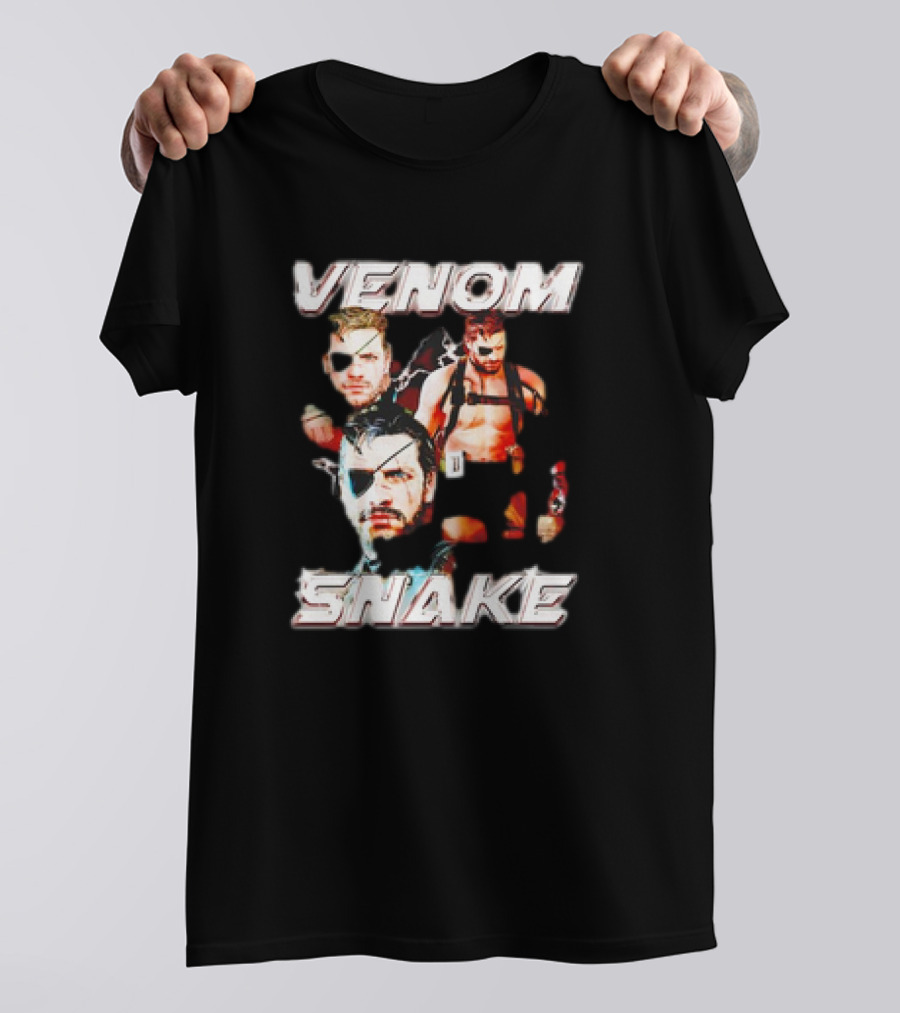 Venom Snake Vintage Stealth Warrior T-Shirt
