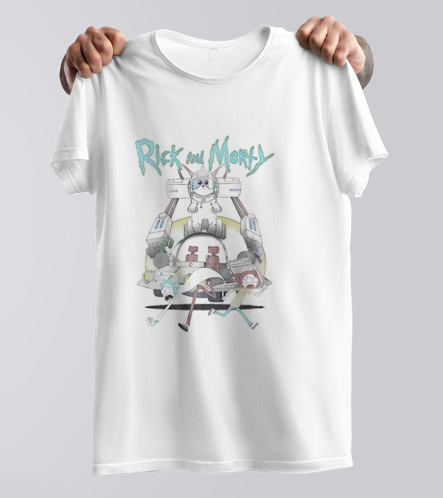 Rick And Morty Lawnmower Dog Vintage T-Shirt